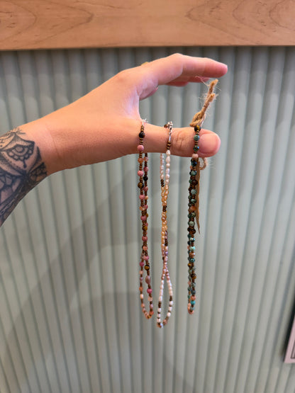 Silver &amp; Soil Studio Beaded Choker