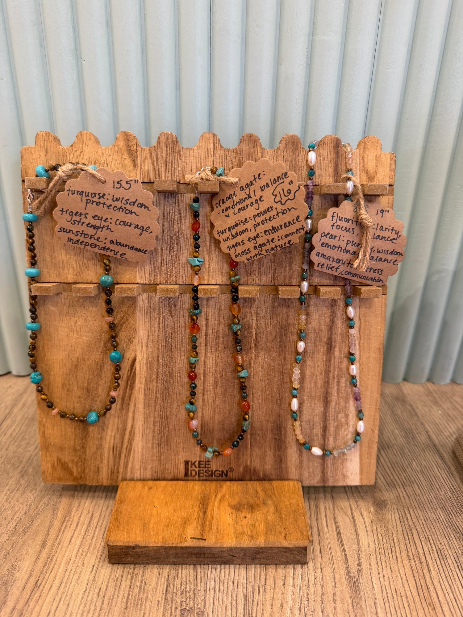Silver &amp; Soil Studio Beaded Necklace
