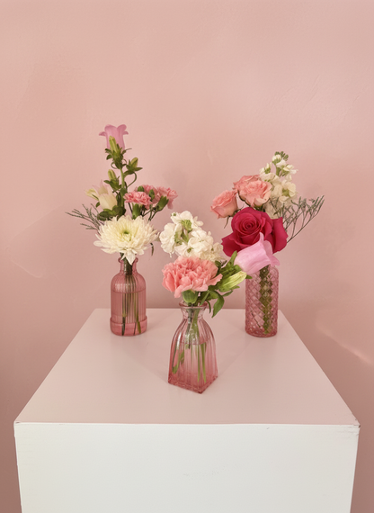 Bud Vase Trio