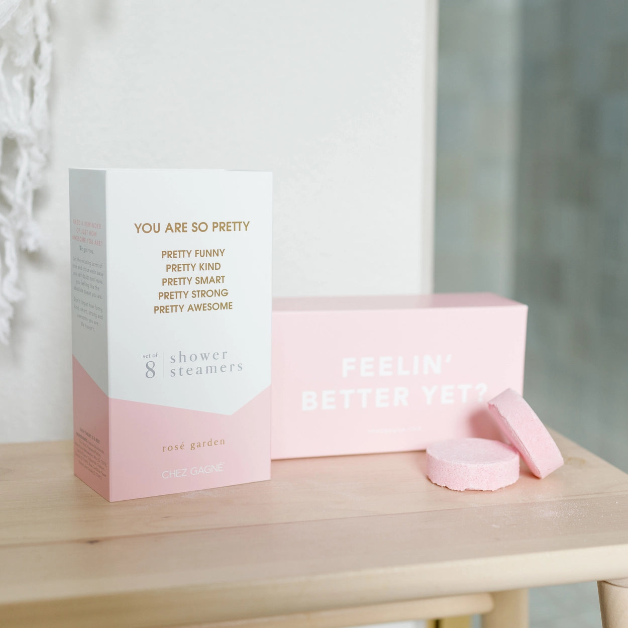You Are So Pretty Shower Steamers - Rosé Garden - Set of 8 Tab