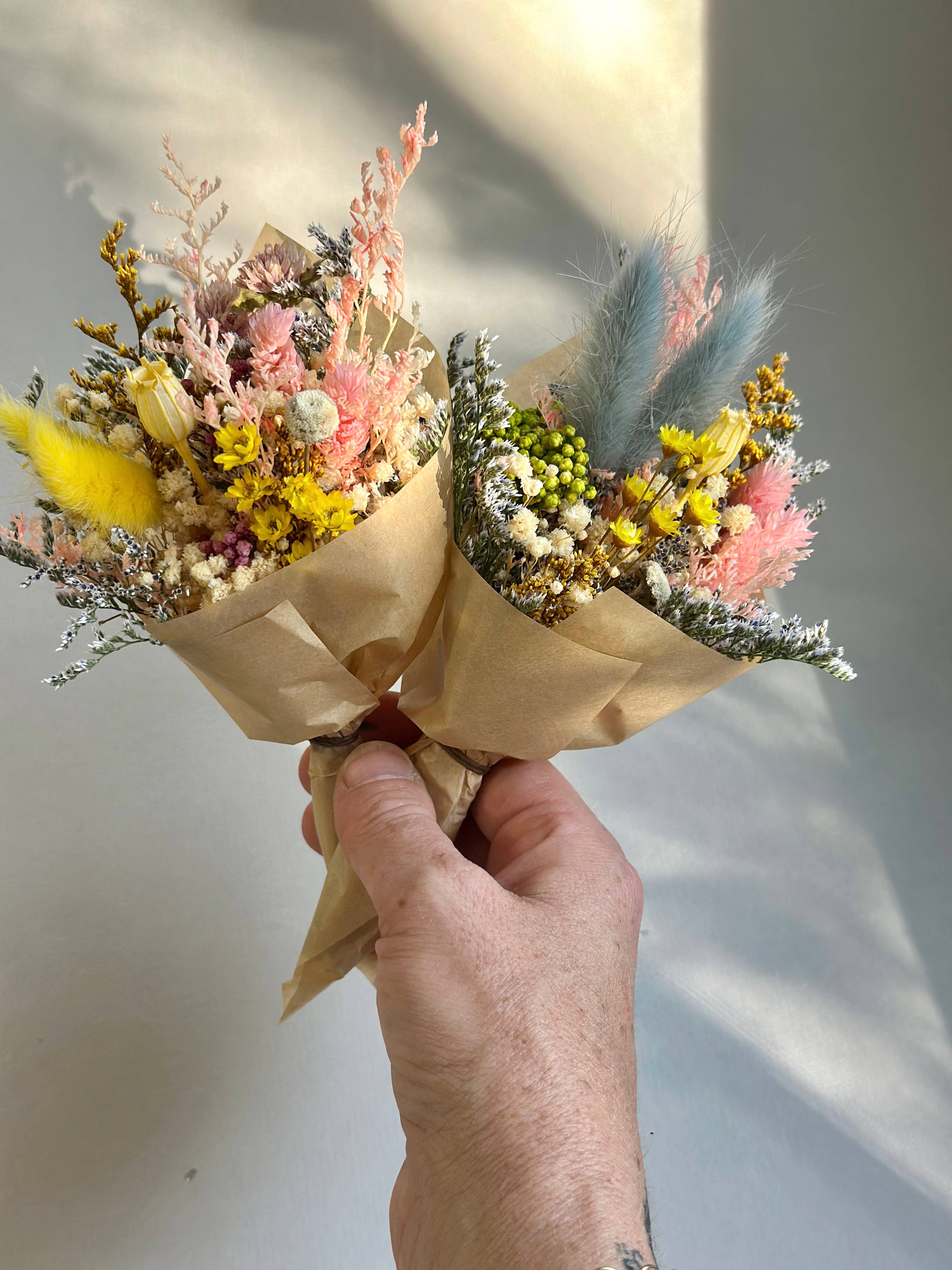 Mini Dried Bouquets