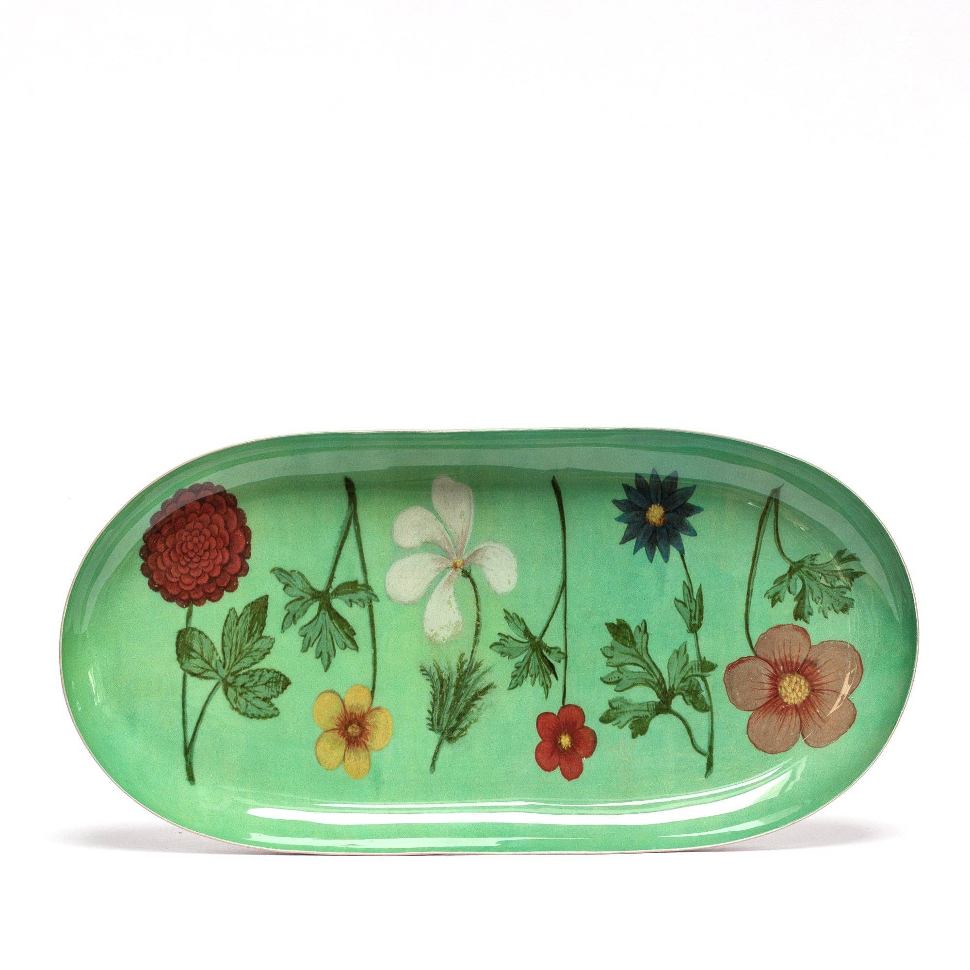 Oval Enamel Tray