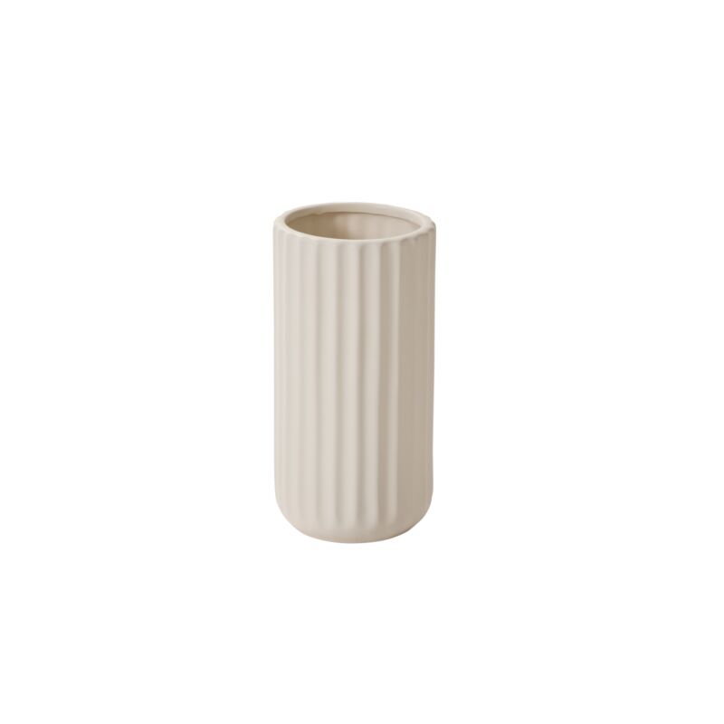 Beam Vase - White Short