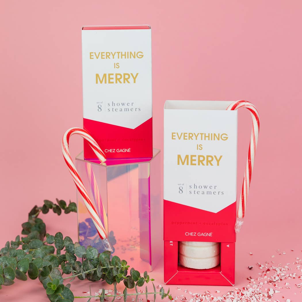 Everything is Merry Shower Steamers (Peppermint + Eucalyptus)