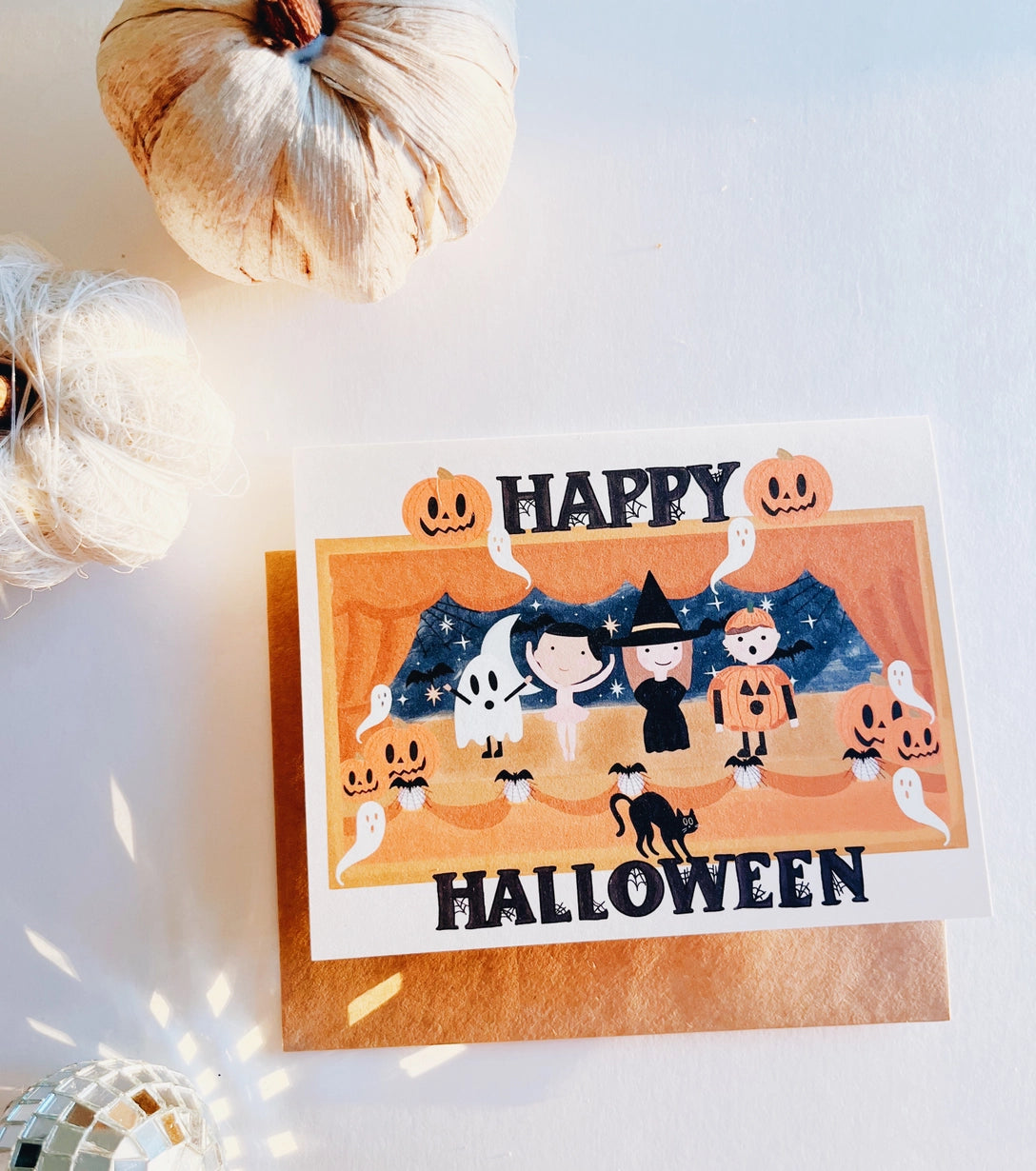 Happy Halloween Children Card