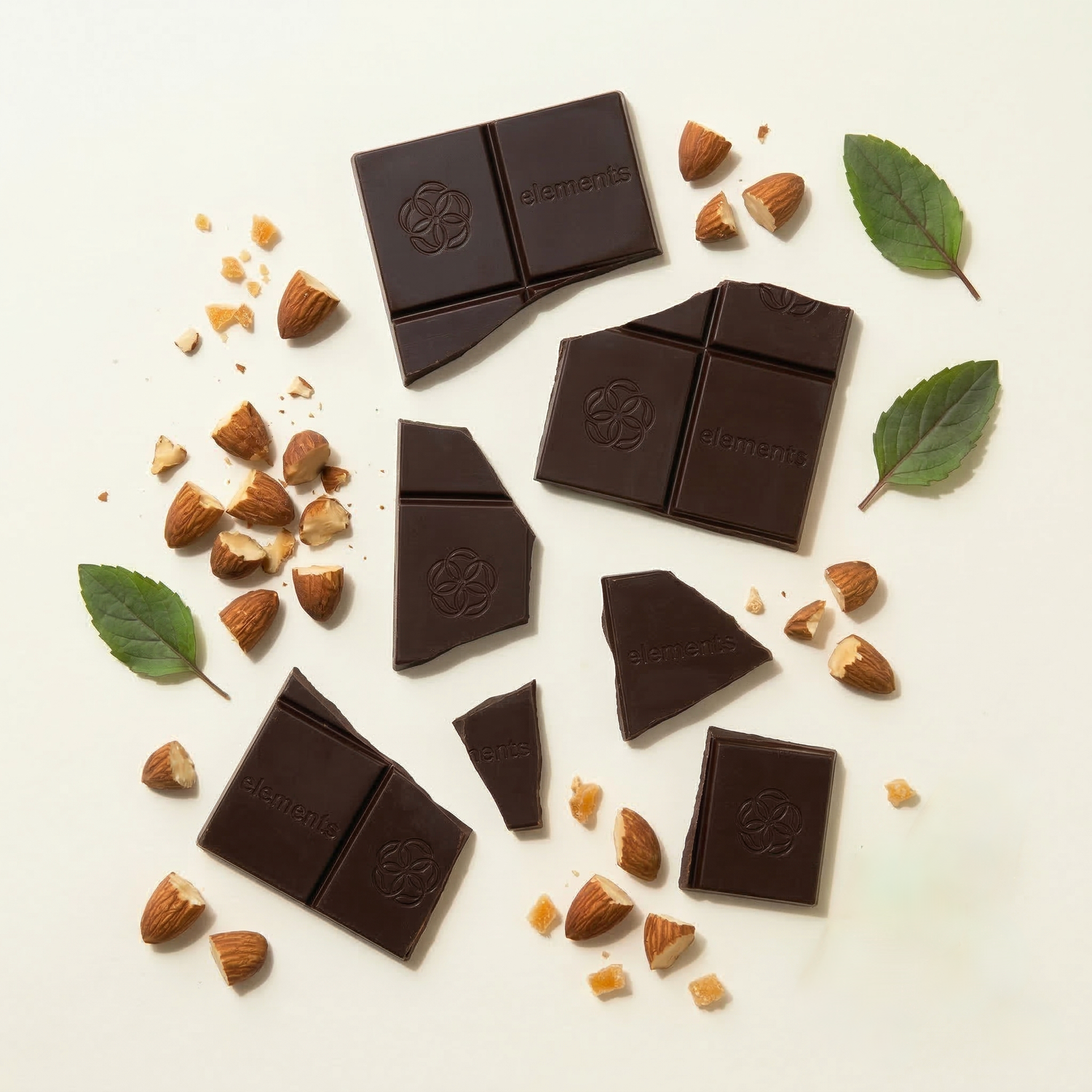 Almond Crunch Dark Chocolate Bar