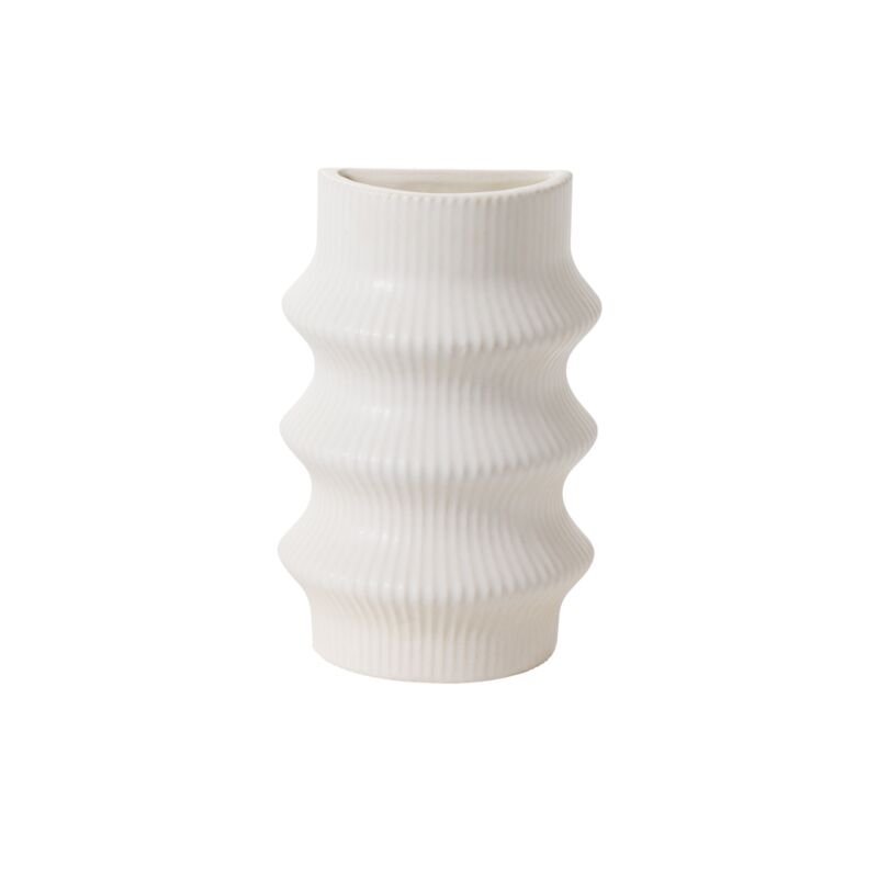 Claude Vase Bookend - Wavey