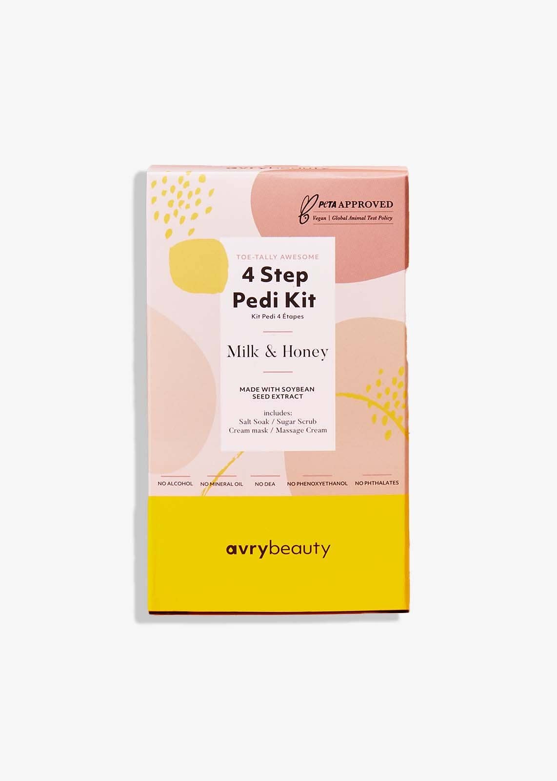 Milk &amp; Honey 4 Step Pedi Kit