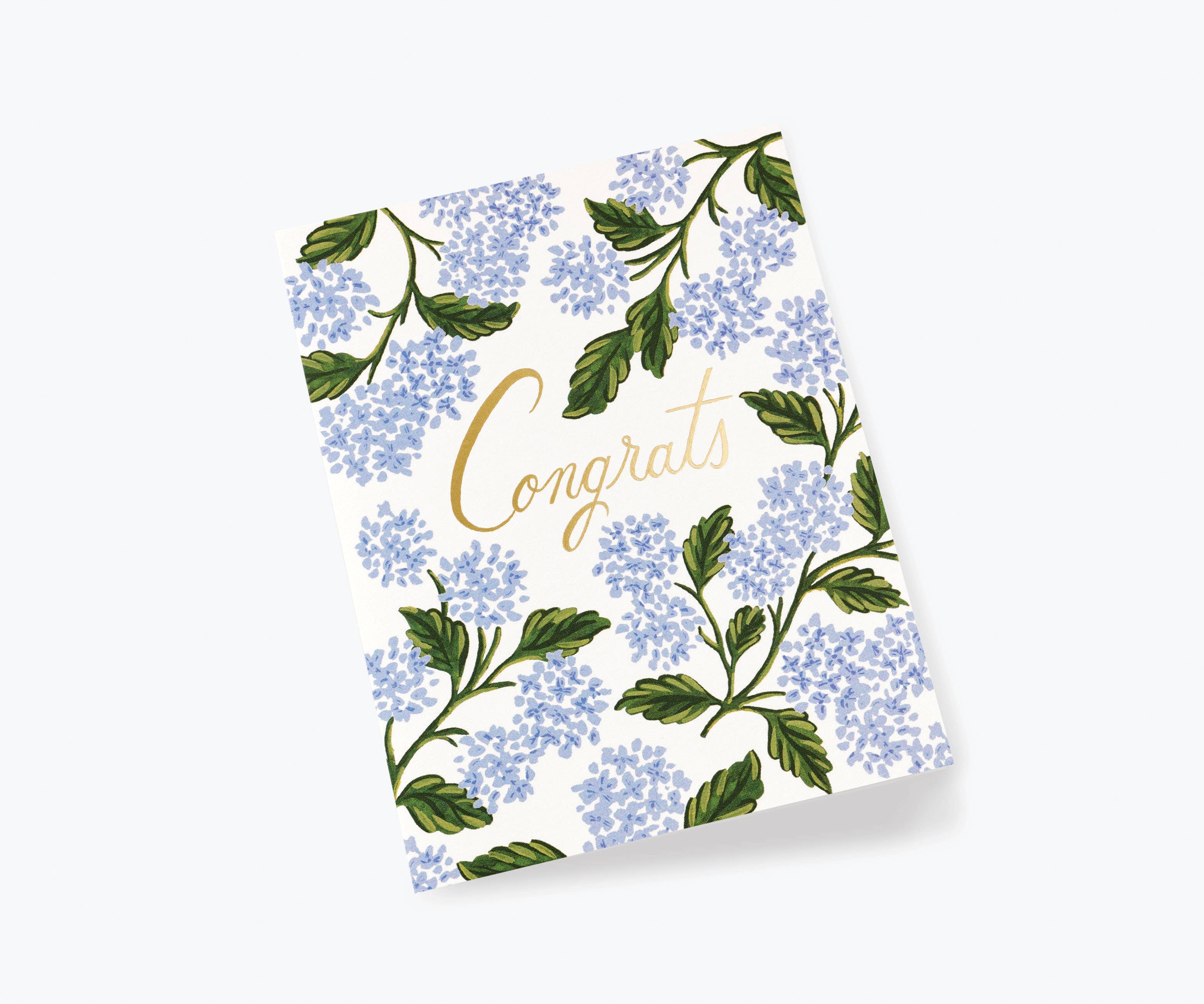 Hydrangea Congrats Card