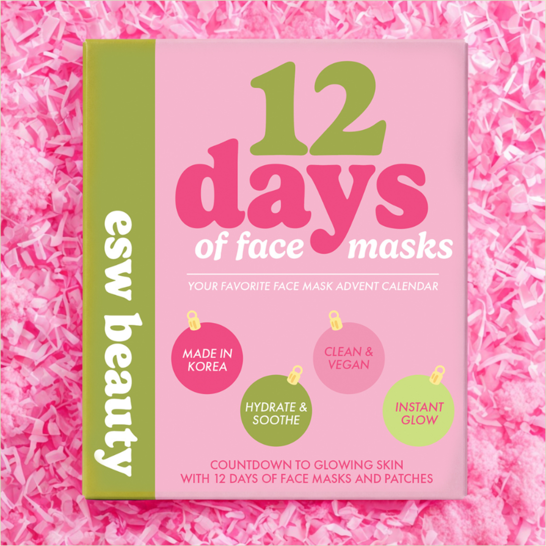 12 Days of Face Masks Advent Gift Set