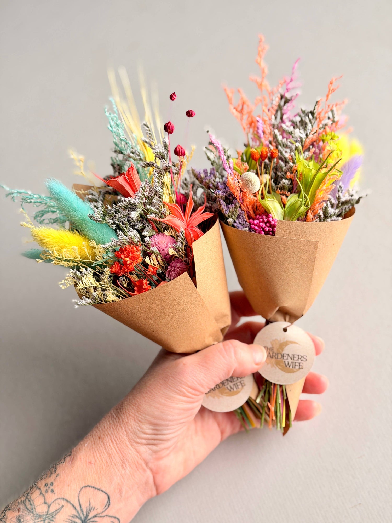 Mini Dried Bouquets