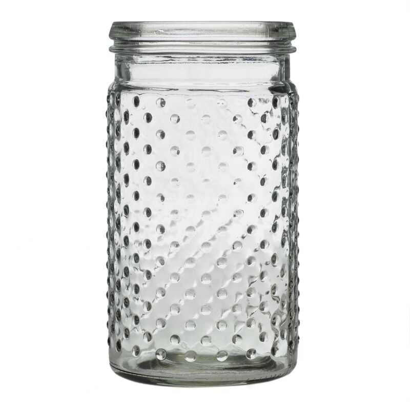 Hobnail Jar Vase Small