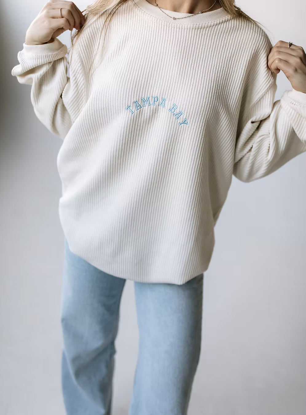 Tampa Bay Embroidered Crewneck